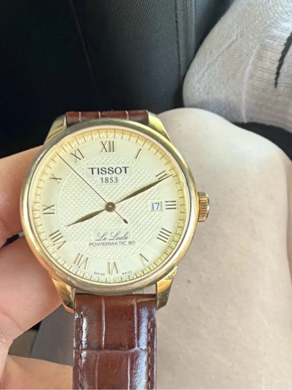 Tissot Le Locle Automatic Gold Tone Swiss Made Men’s Watch